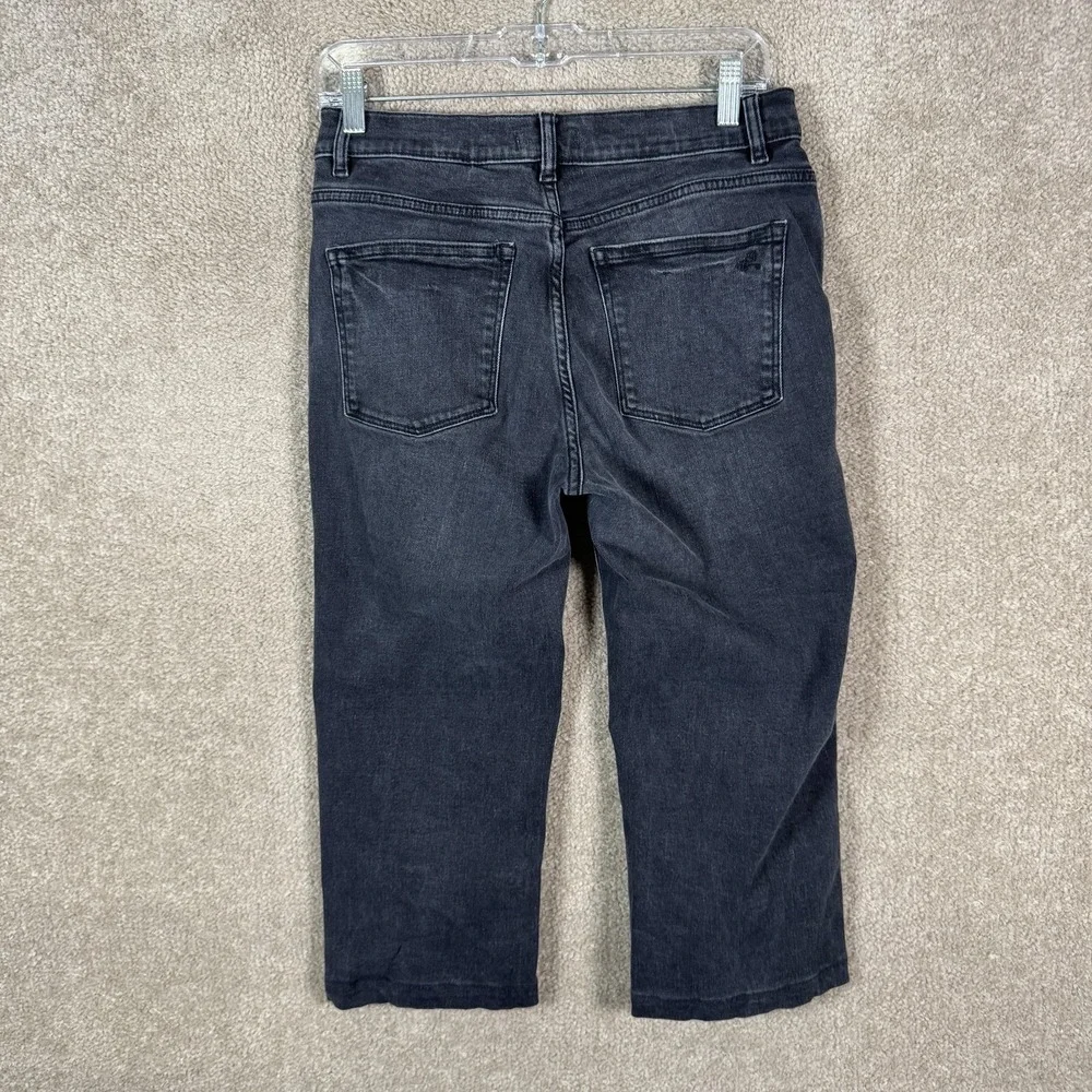 DL1961 Patti Straight Jeans Womens 28 Gray High Rise Vintage Ankle Crop‎ Denim